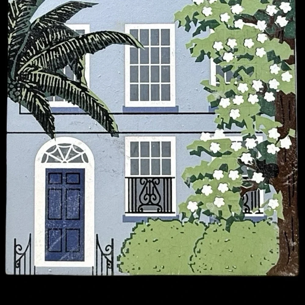 Cat's‎ Meow Rainbow Row #7 Charleston, South Carolina Faline Signed 1999